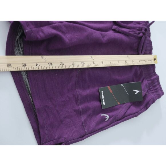 HEAD Blackberry Men's  Wine Heather Super soft Drawstring Shorts XS - Picture 6 of 8